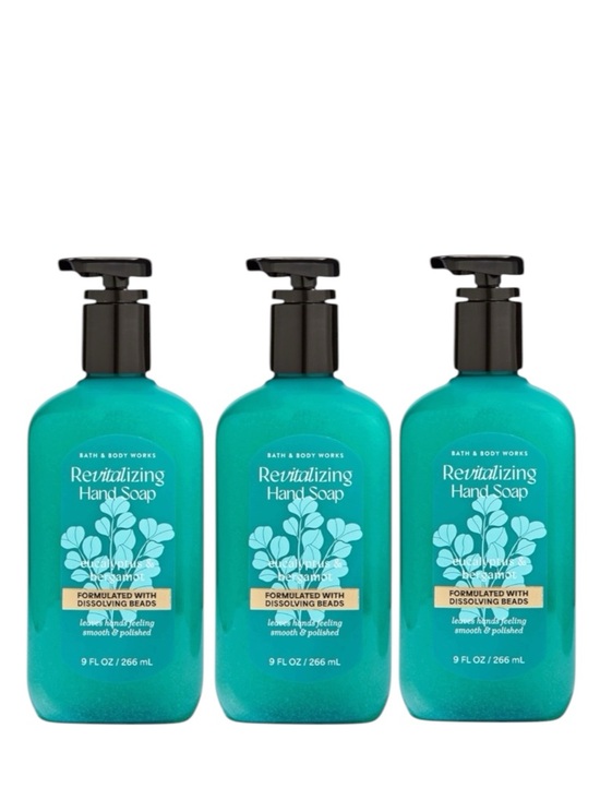 Bath & Body Works Other - Bath & Body Works Eucalyptus Bergamot Revitalizing Gel Hand Soap x 3